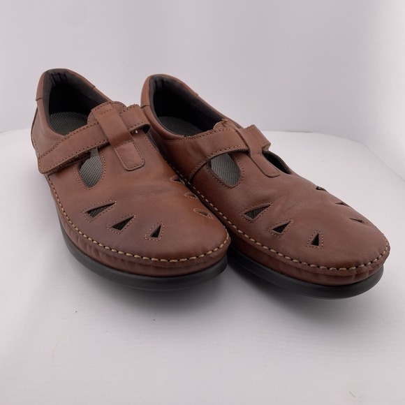 SAS Women's Roamer Slip-on Shoes‎ Size 8.5 M Brown Comfort Mary Jane - Picture 2 of 10